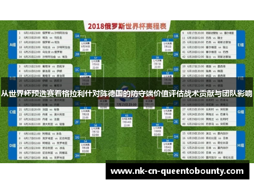 从世界杯预选赛看格拉利什对阵德国的防守端价值评估战术贡献与团队影响